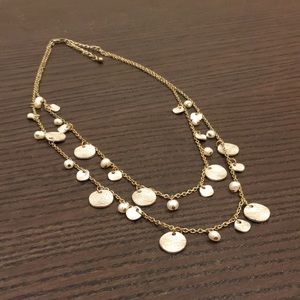 NWOT Dual-Strand Two-Tone Necklace - So Pretty!